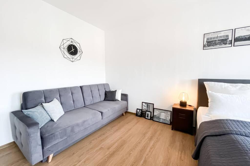 Luxus-Apartment In Leipzig Mit Privat-Parkplatz 外观 照片