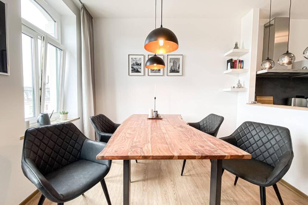 Luxus-Apartment In Leipzig Mit Privat-Parkplatz 外观 照片