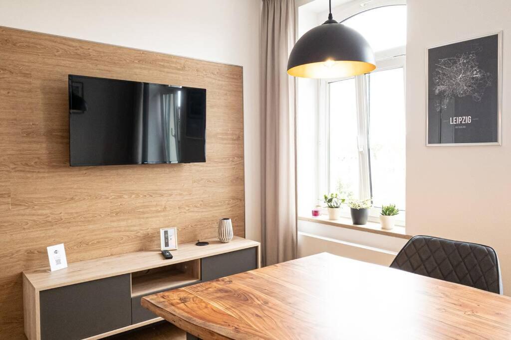 Luxus-Apartment In Leipzig Mit Privat-Parkplatz 外观 照片