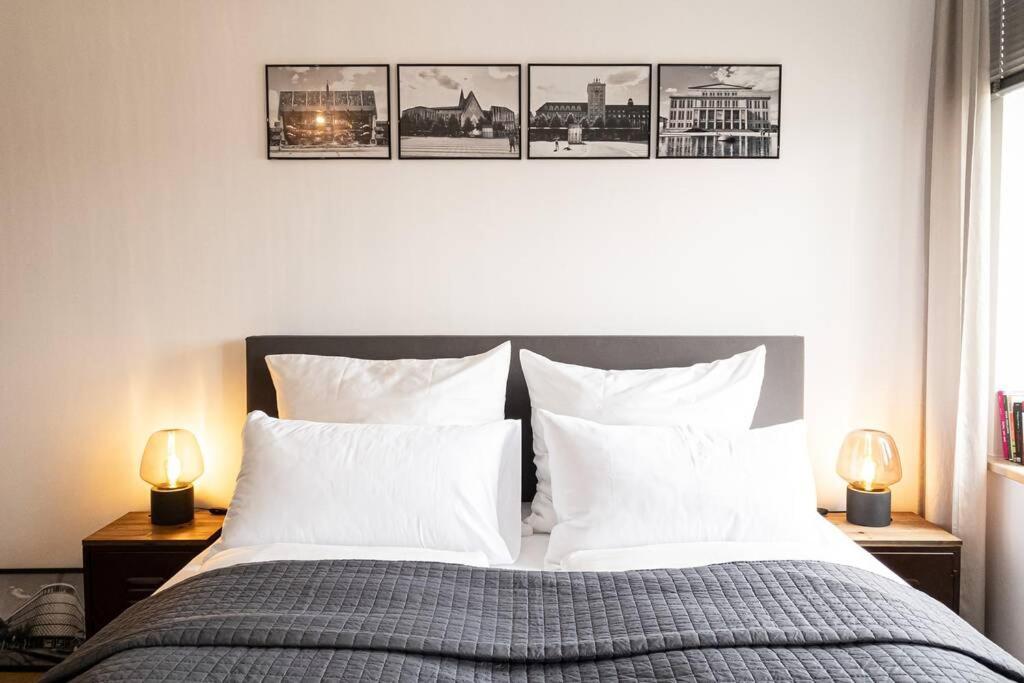 Luxus-Apartment In Leipzig Mit Privat-Parkplatz 外观 照片