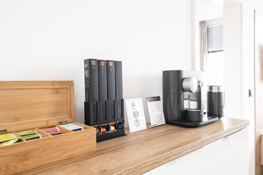 Luxus-Apartment In Leipzig Mit Privat-Parkplatz 外观 照片