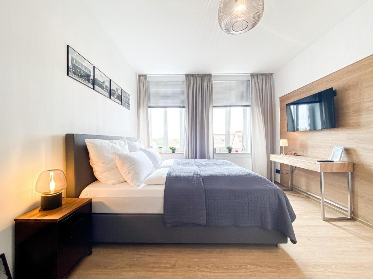 Luxus-Apartment In Leipzig Mit Privat-Parkplatz 外观 照片